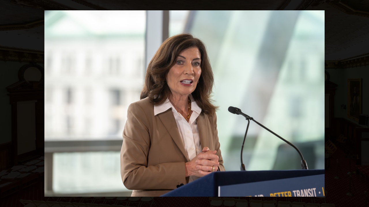 NY Gov. Hochul tells border czar to back off New York immigrants<br><br>
