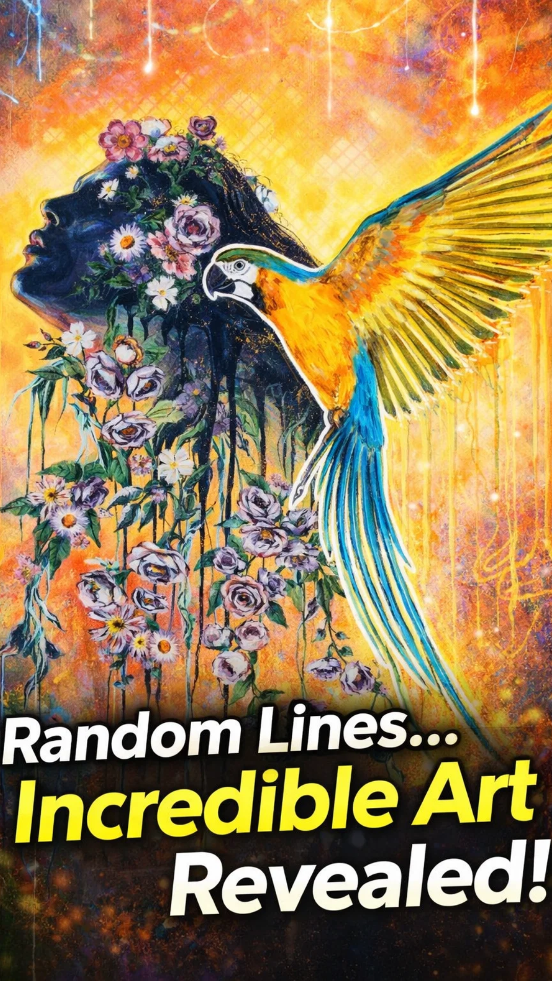 From random lines to a stunning piece of art you would never expect