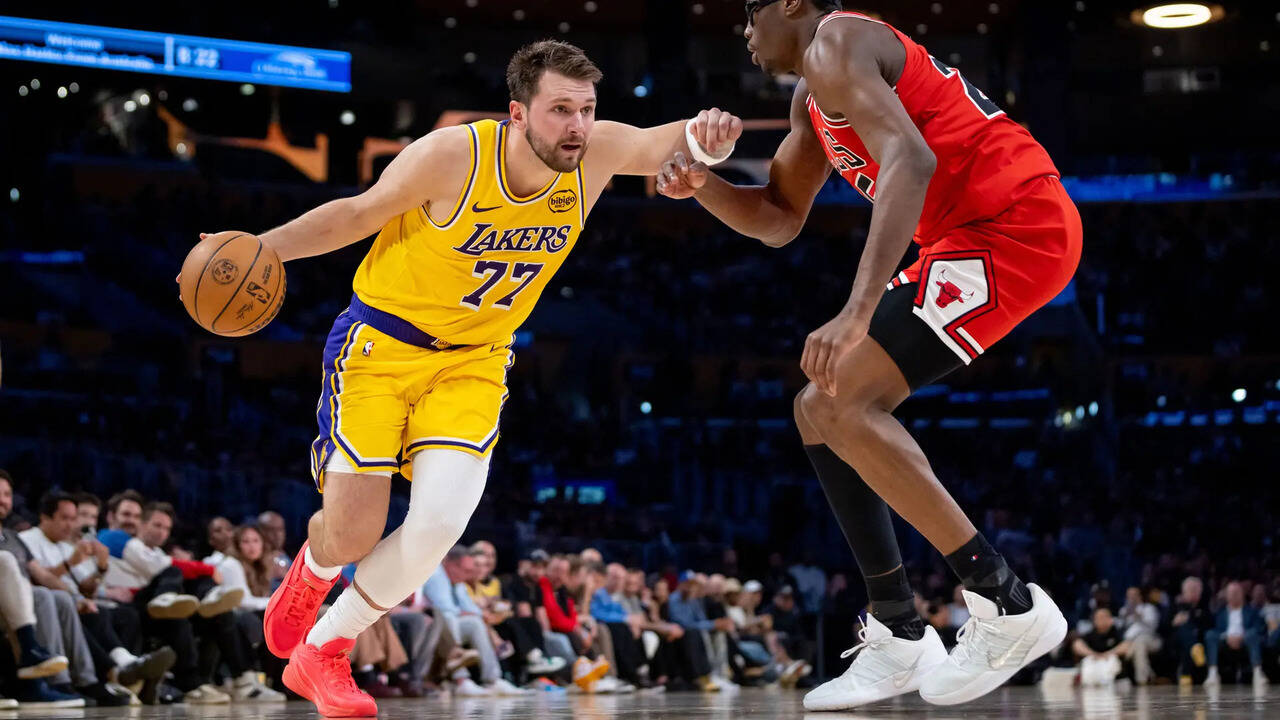 Luka Doncic leads Lakers to victory over Bulls with 51 points