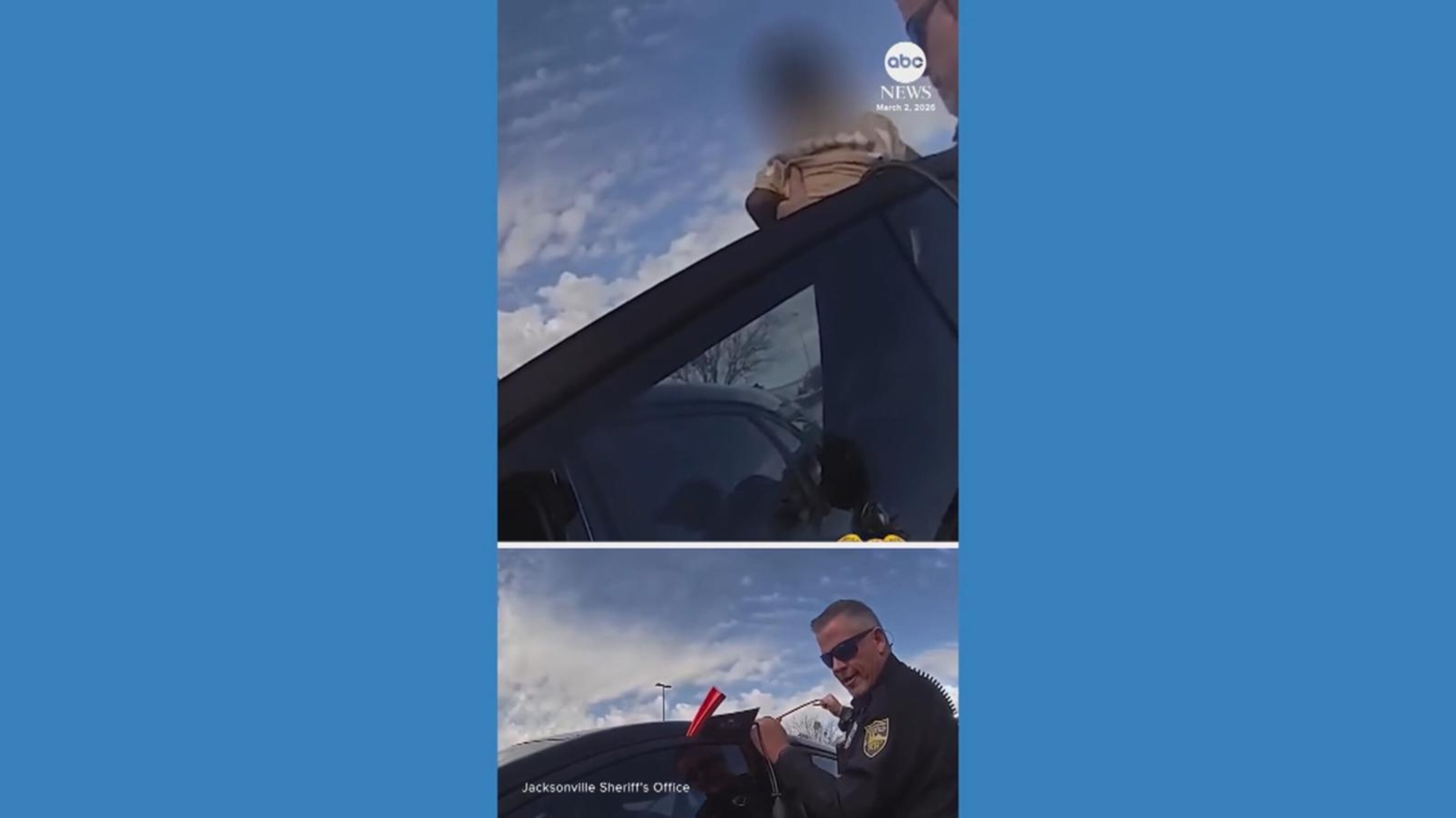 Florida deputies rescue toddler locked inside car