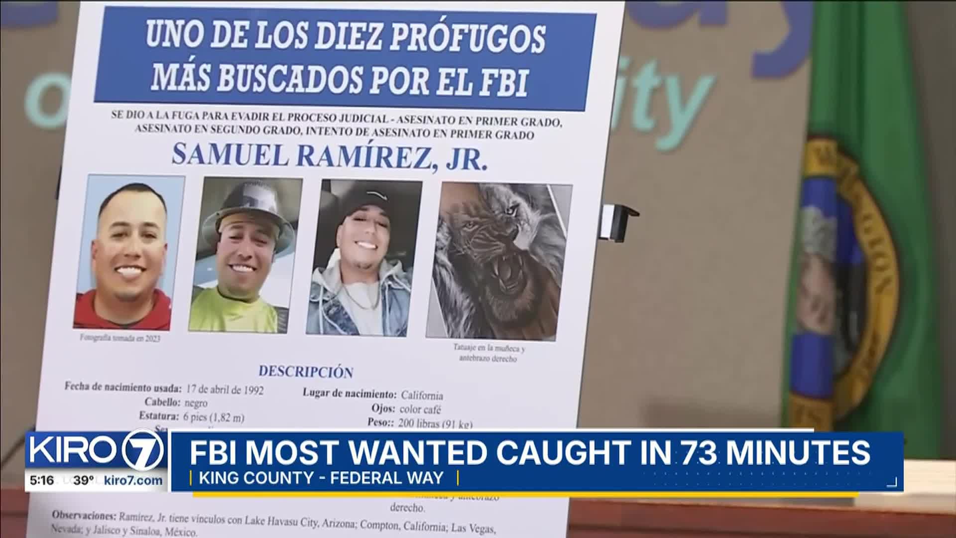 Double murder suspect on FBI’s Ten Most Wanted Fugitives list captured