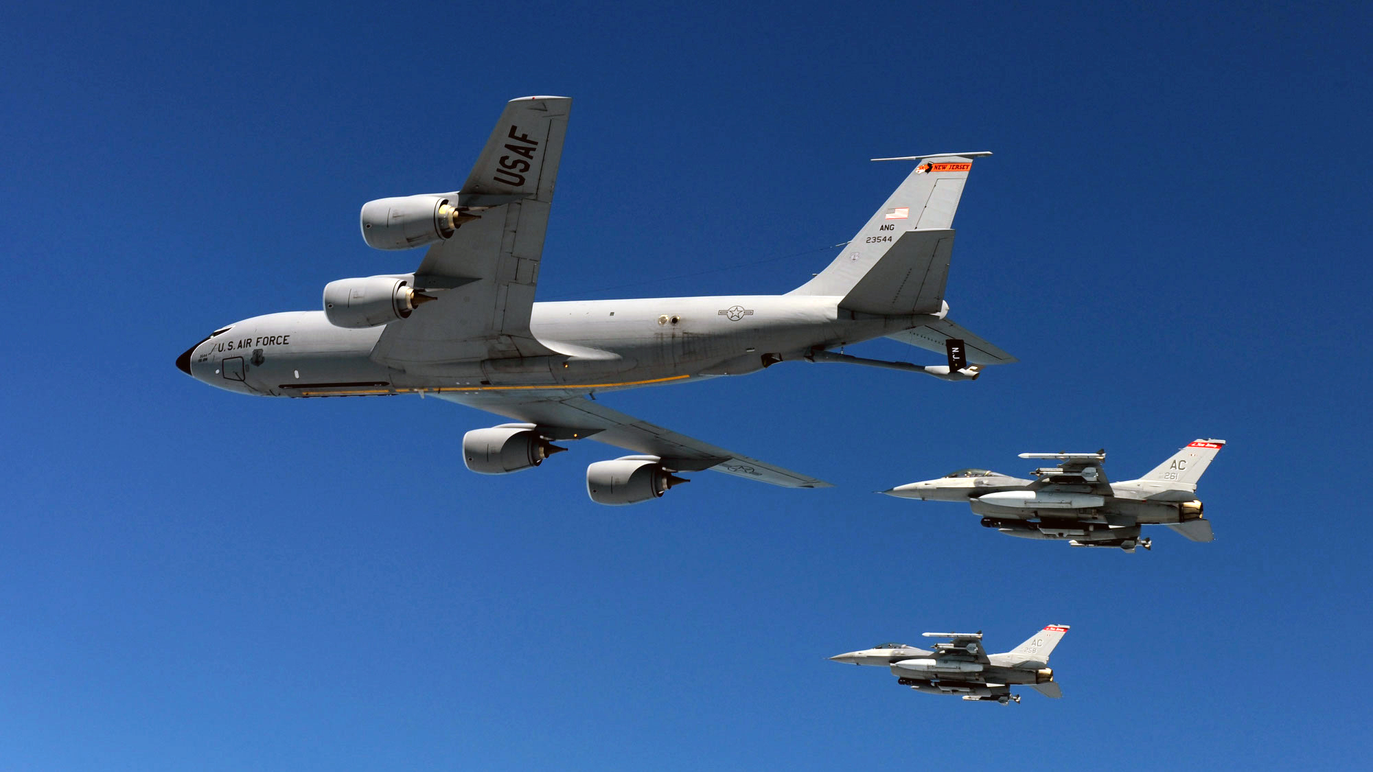 KC-135 goes down in western Iraq after mid-air incident during ...