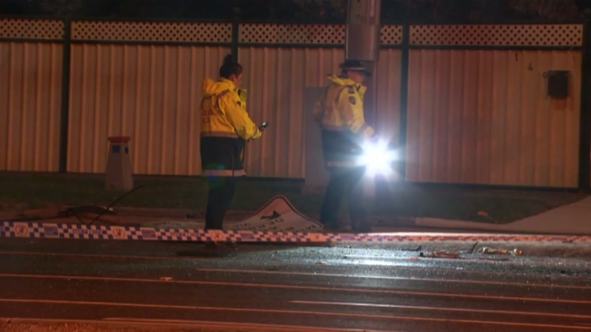 Teenage boy dies and others injured in Melbourne after stolen car crash