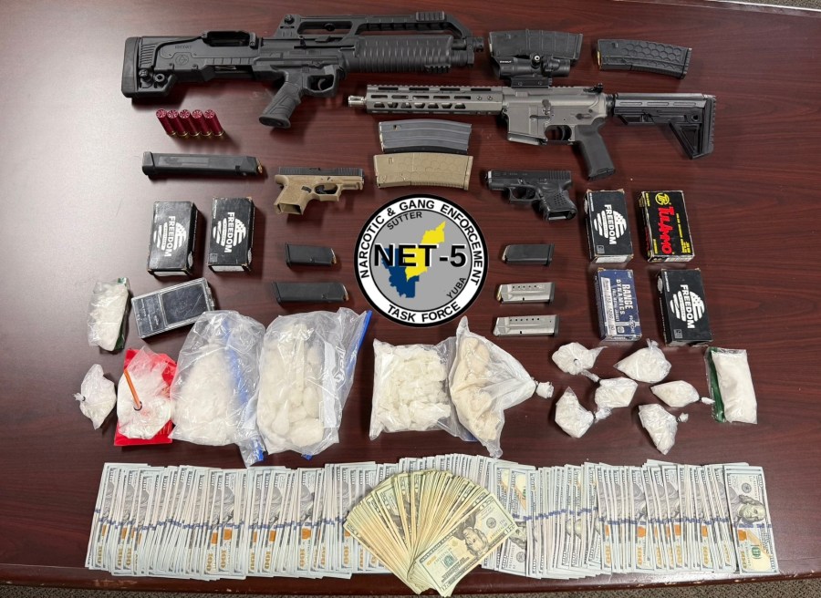Yuba Sutter Narcotic Task Force seizes $22K and firearms in operation