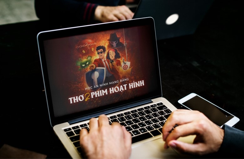 Dạy an ninh mạng cho người dùng bằng phim hoạt hình và thơ