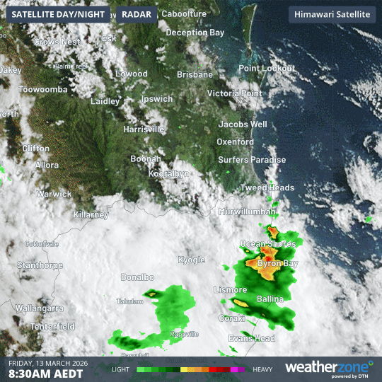Severe storms hit northern NSW, southeast QLD
