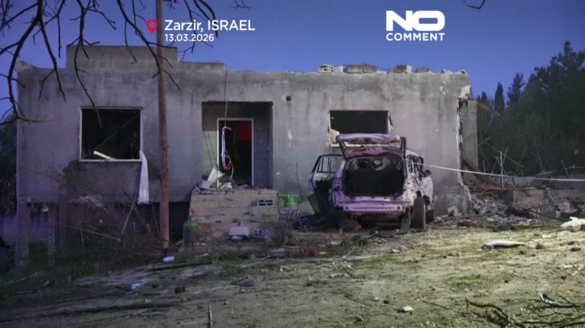 Un ataque con misiles en el norte de Israel deja al menos 30 heridos