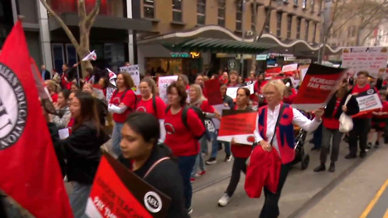 Every teacher in one state to walk off the job later this month