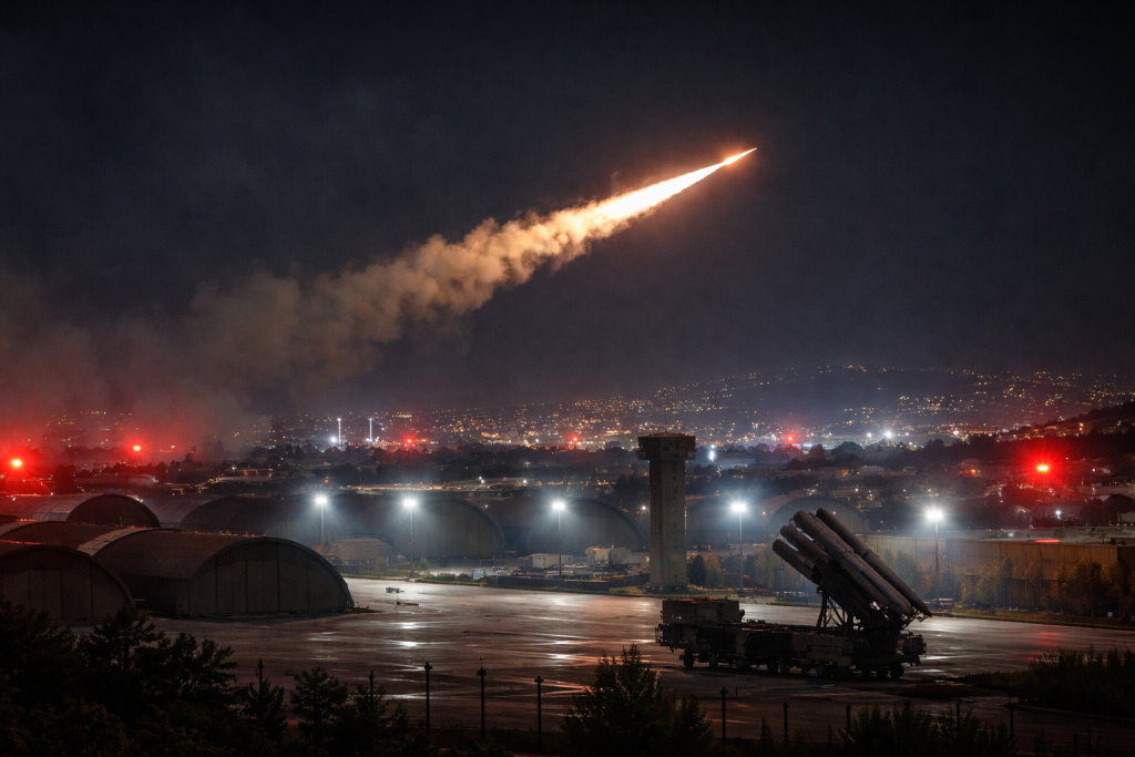 Did a missile fly over Incirlik Air Base? Viral footage fuels ...