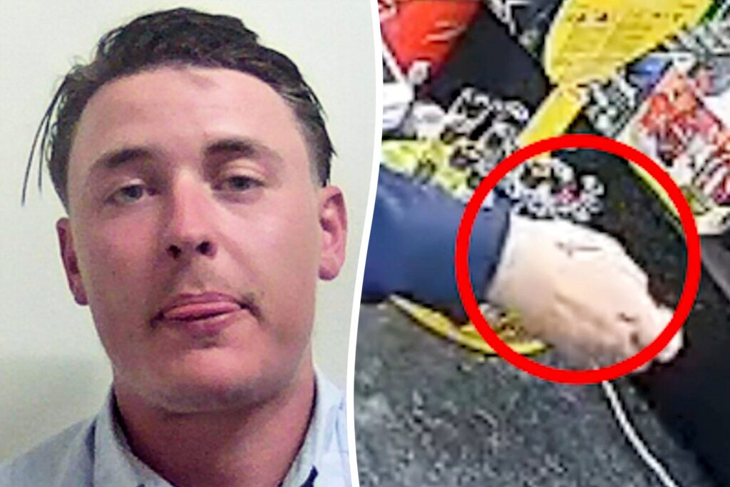 Armed robber jailed after cops recognise 'distinctive' hand tattoo