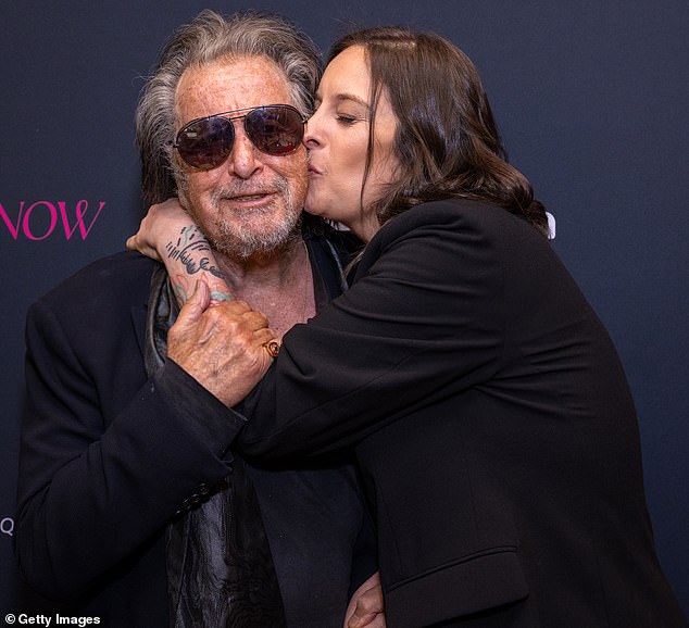 Al Pacino, 85, makes rare move of posing with his three adult kids
