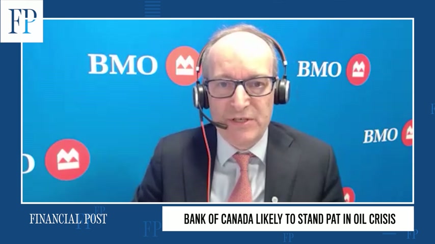 Bank of Canada likely to stand pat in oil crisis