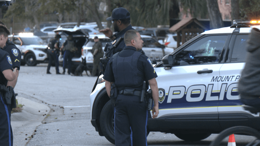 Man accused of pointing firearm at a person during disturbance