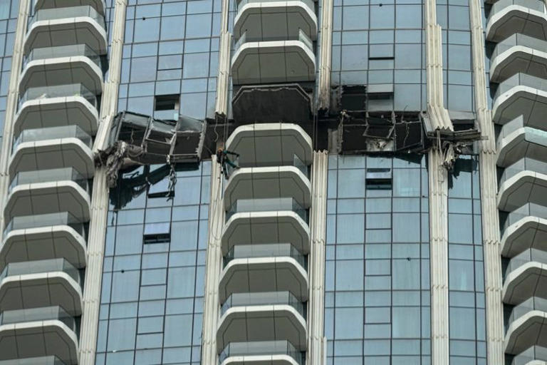 Dubai hit again, video shows loud explosions shake buildings; no ...