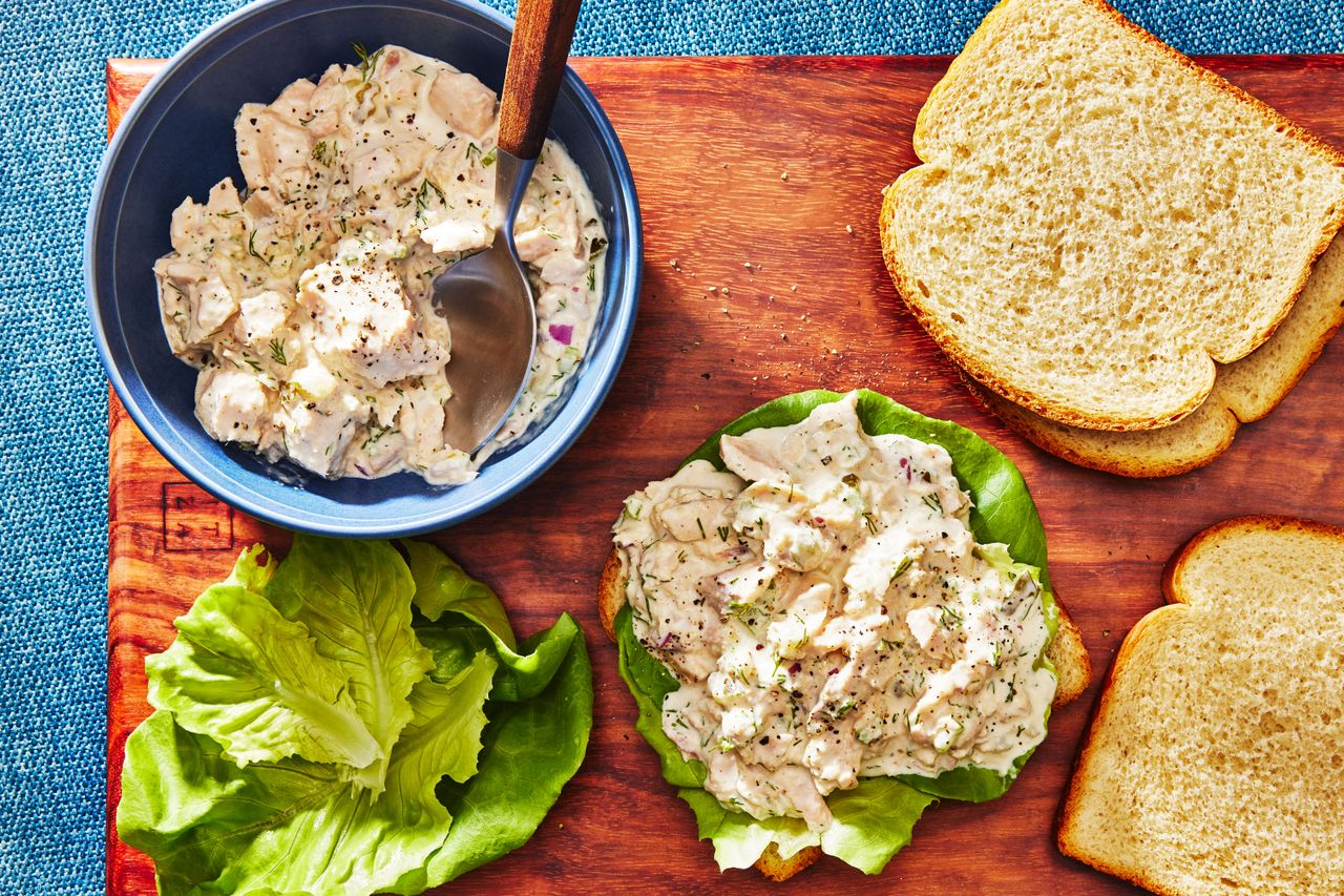 Southern Living Easy Tuna Salad ready to serve