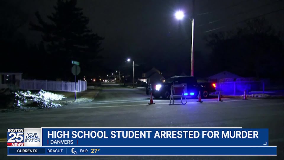 High school student arrested for murder in Danvcers