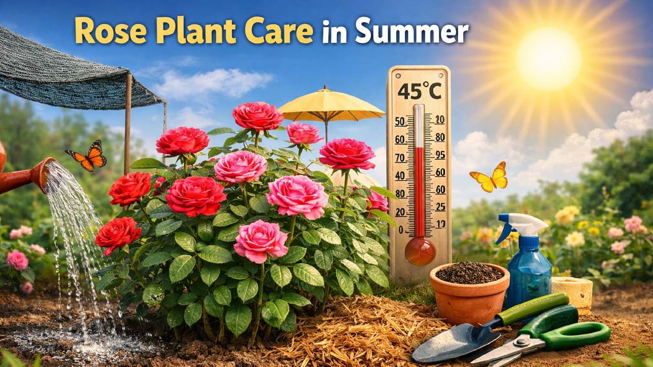 Rose care: 5 easy tips to keep your roses healthy and blooming in 45°C heat
