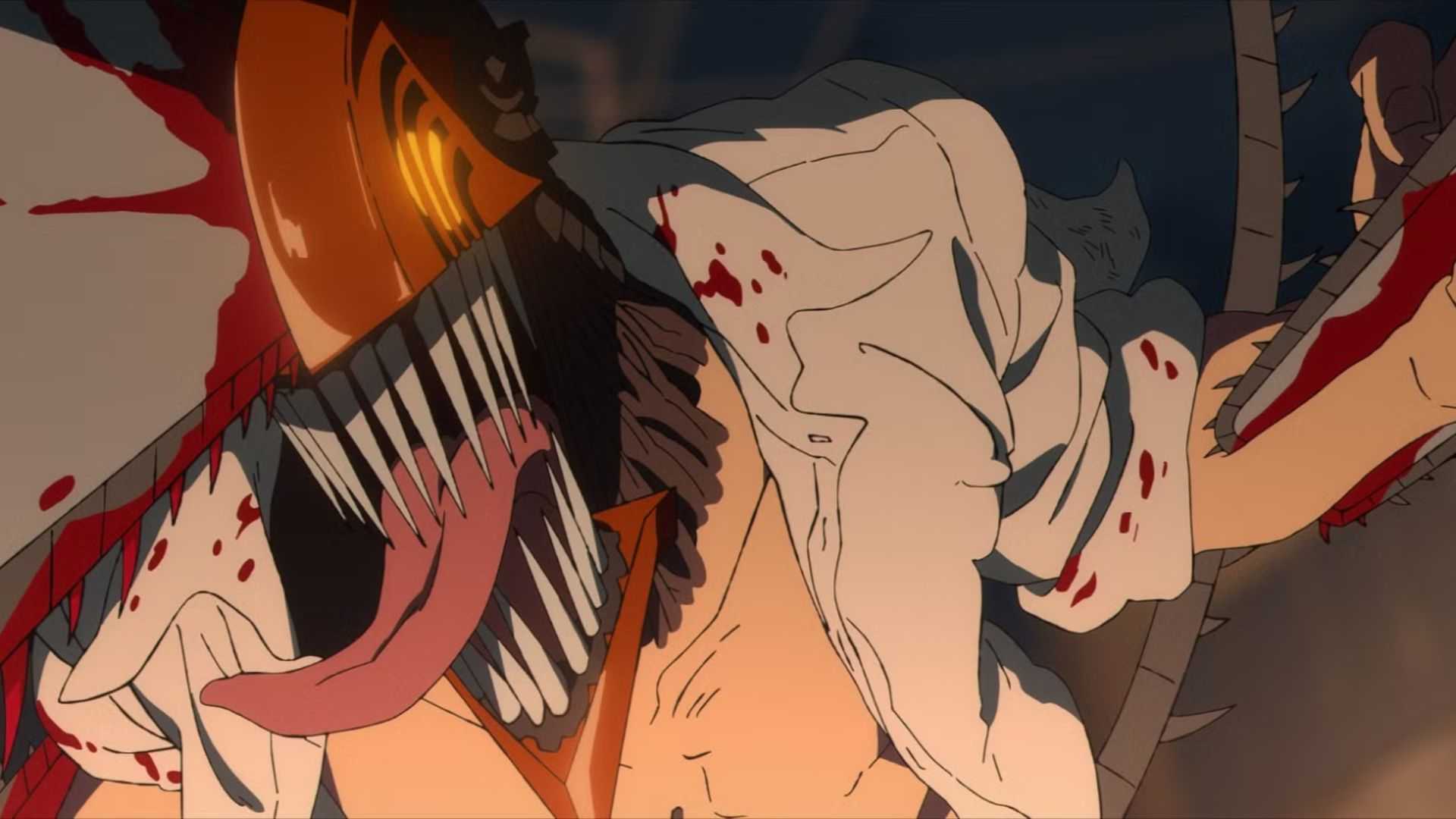Chainsaw Man Reze Arc anime movie - Denji as Chainsaw Man.