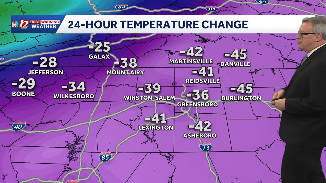 Brisk winds will make normal Triad temperature feel colder Friday
