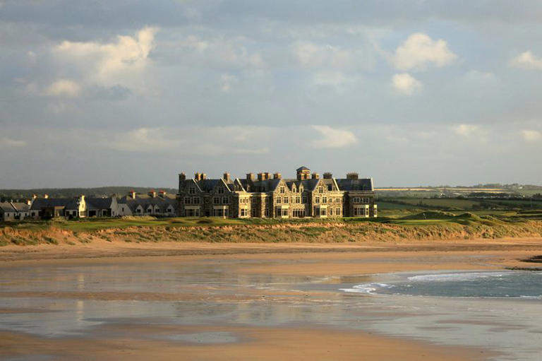 Ballroom at Trump’s Doonbeg resort in Ireland held up by single objector