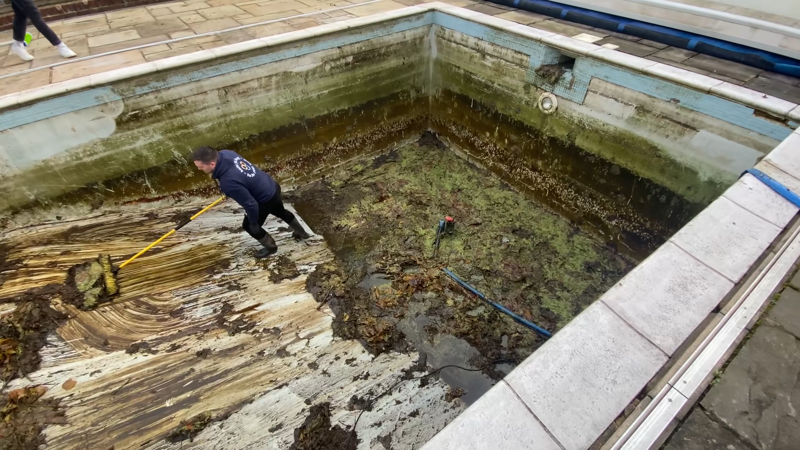 What it takes to completely transform a neglected pool