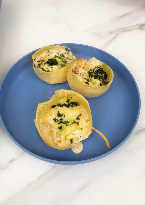 The chicken bacon ranch stuffed shells everyone craves