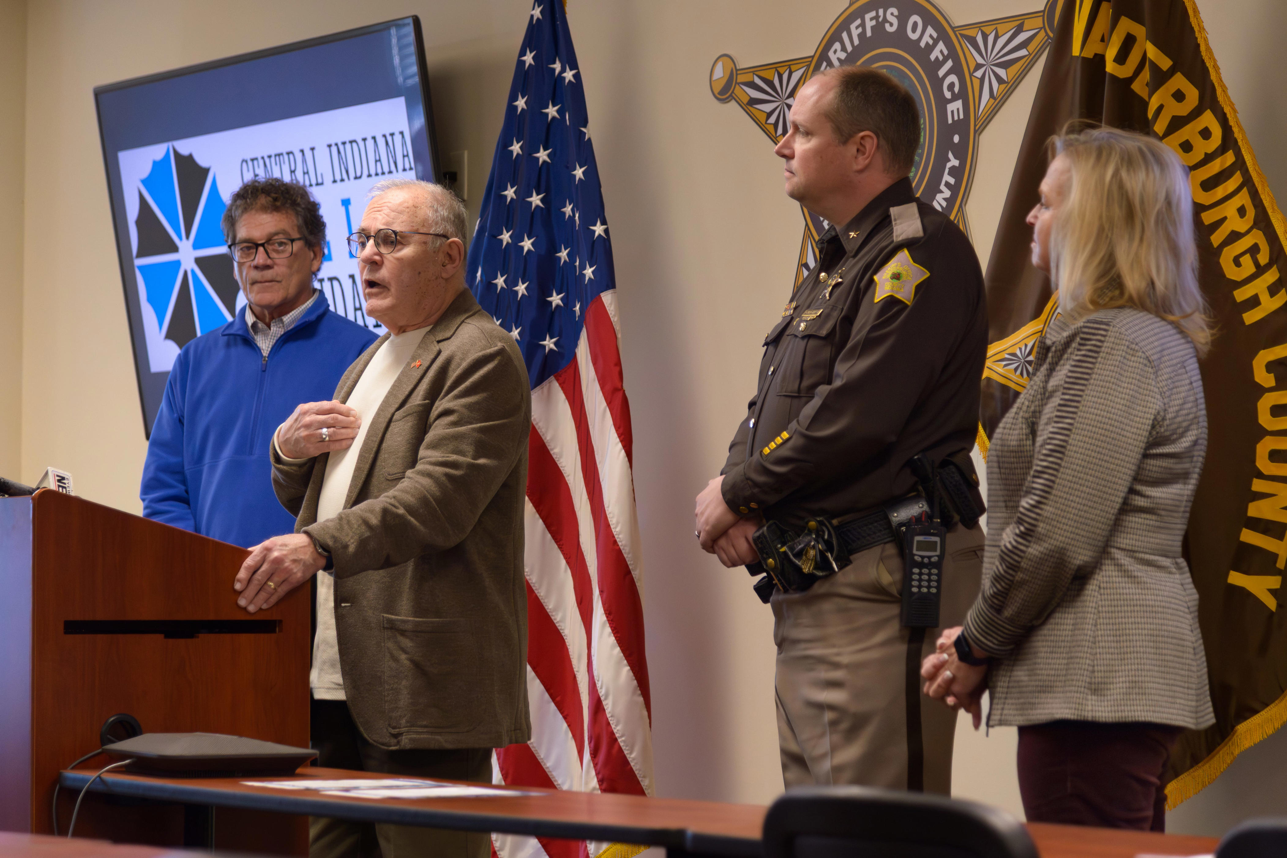 Vanderburgh County Sheriff's Office receives life-saving trauma kits