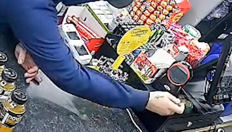 Armed robber jailed after cops recognise 'distinctive' hand tattoo