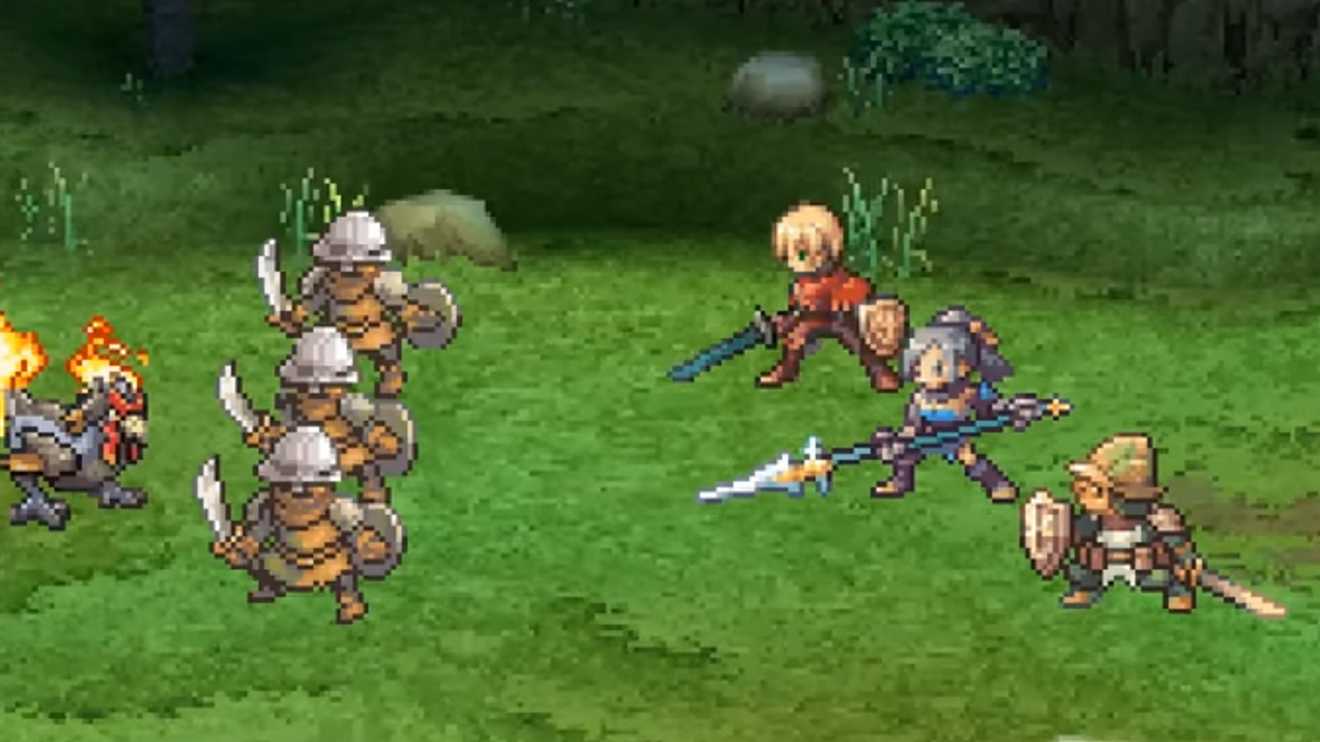 Radiant Historia combat