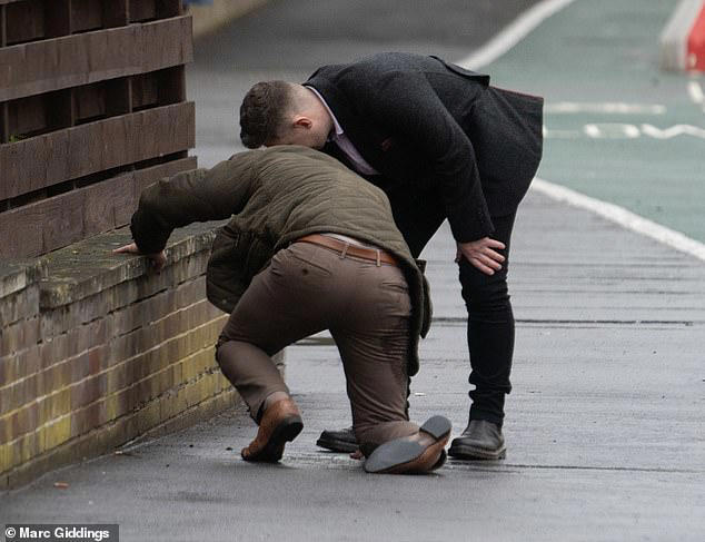 Moment fight erupts in the ladies' toilets at Cheltenham with women ...