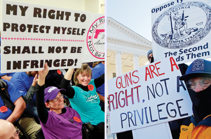 Newly empowered Virginia Democrats take aim at gun rights