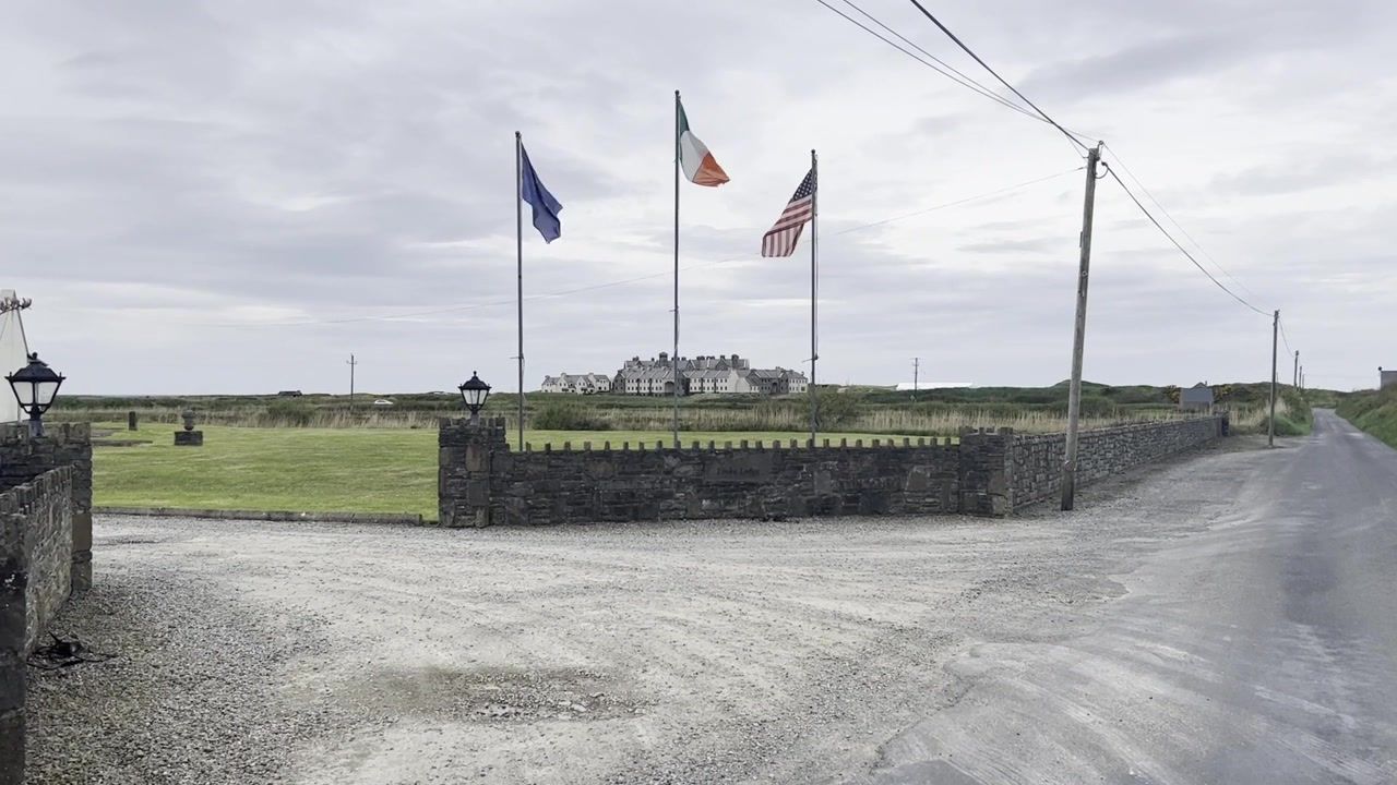 Ballroom at Trump’s Doonbeg resort in Ireland held up by single objector