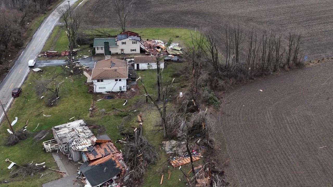 Monster tornadoes unleash carnage in the Midwest leaving three dead