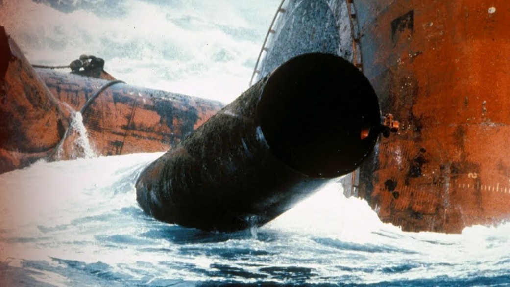 The weld failed, the rig tilted, then 123 men were trapped at sea