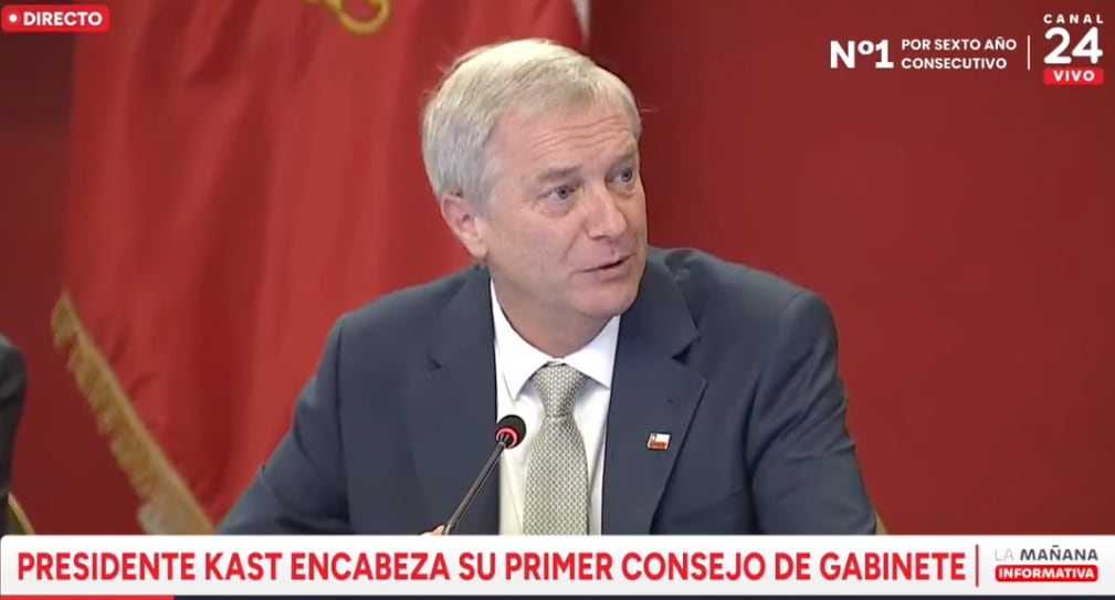 Presidente Kast encabeza su primer consejo de gabinete en La Moneda ...