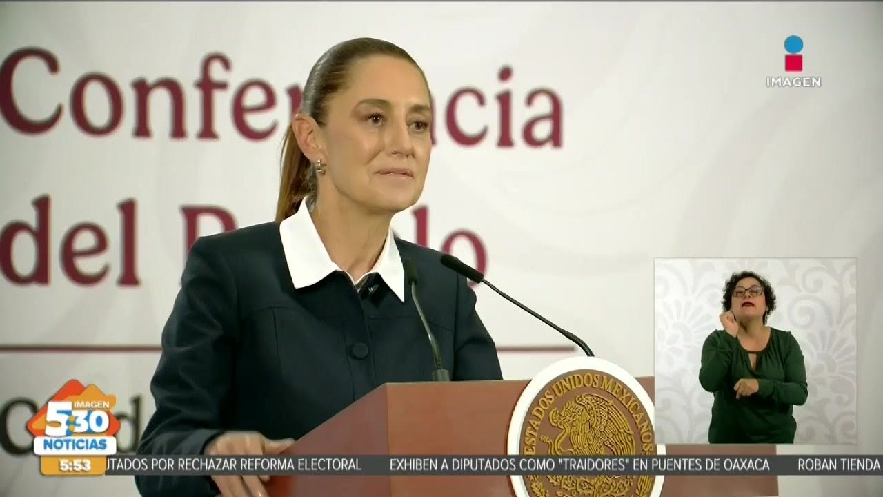 Claudia Sheinbaum presenta el plan B tras rechazo de la reforma electoral