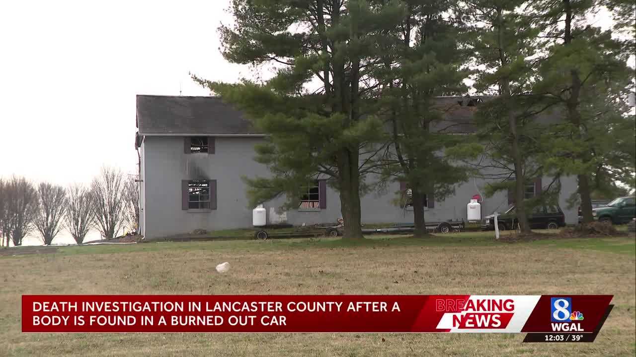 Person found dead in burning vehicle that sparked barn fire, police say