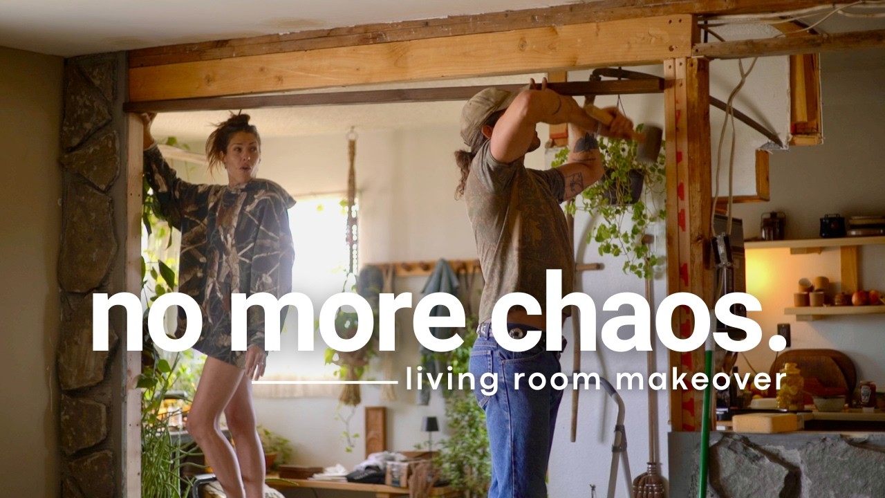 Living room makeover: Before and after