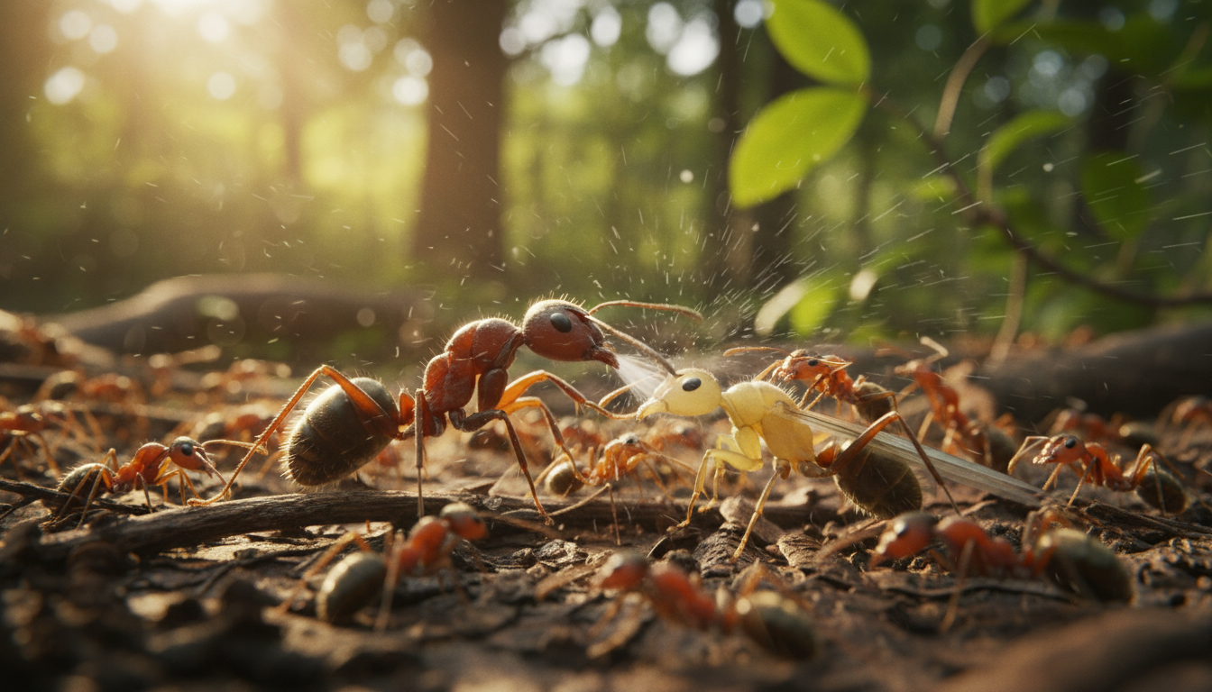 How do parasitic ant queens take over colonies: The chemical trick that ...