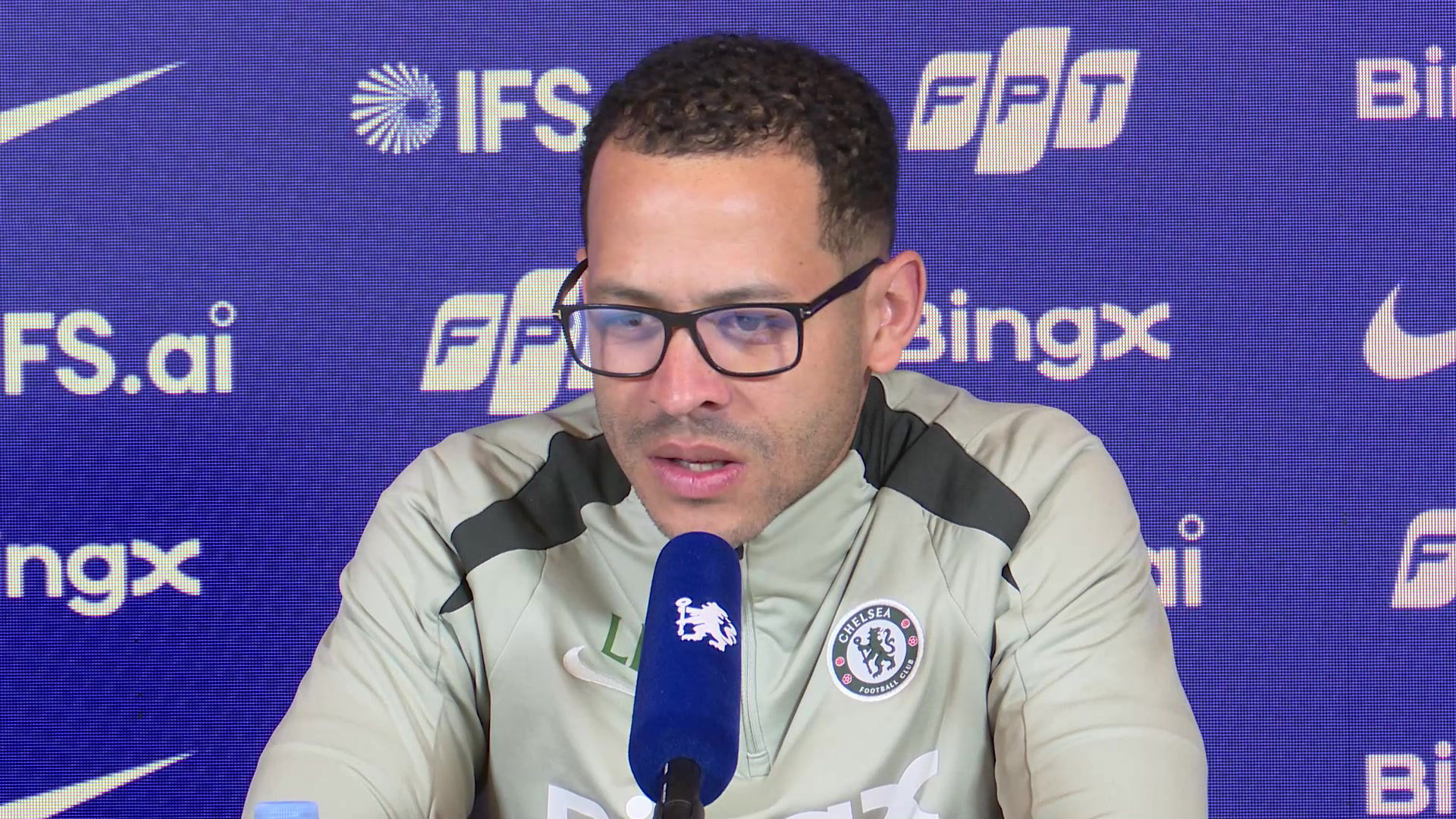 Chelsea’s Liam Rosenior and Reece James on Reece’s new deal and ...