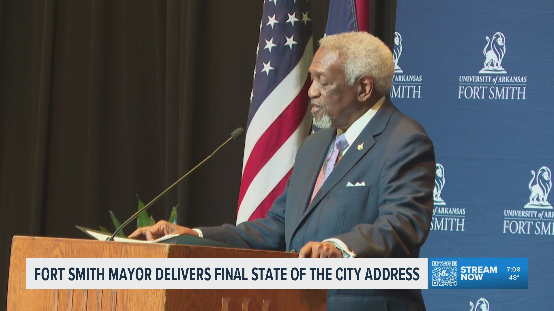 Fort Smith Mayor George McGill gives final State of the City address