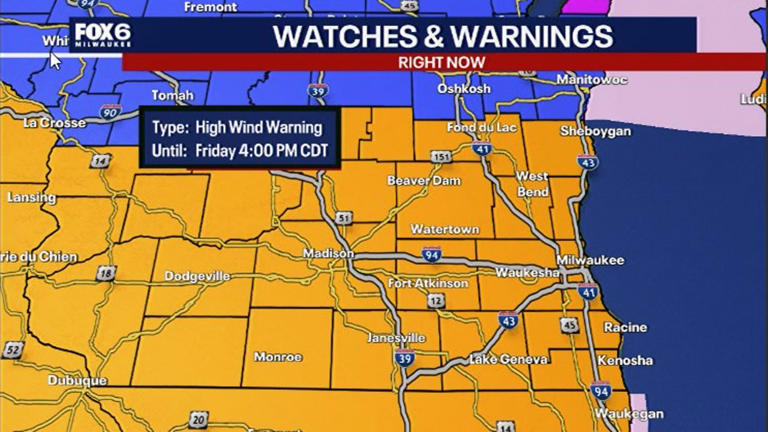 Southeast Wisconsin winter storm watch; snow, ice, dangerous wind gusts