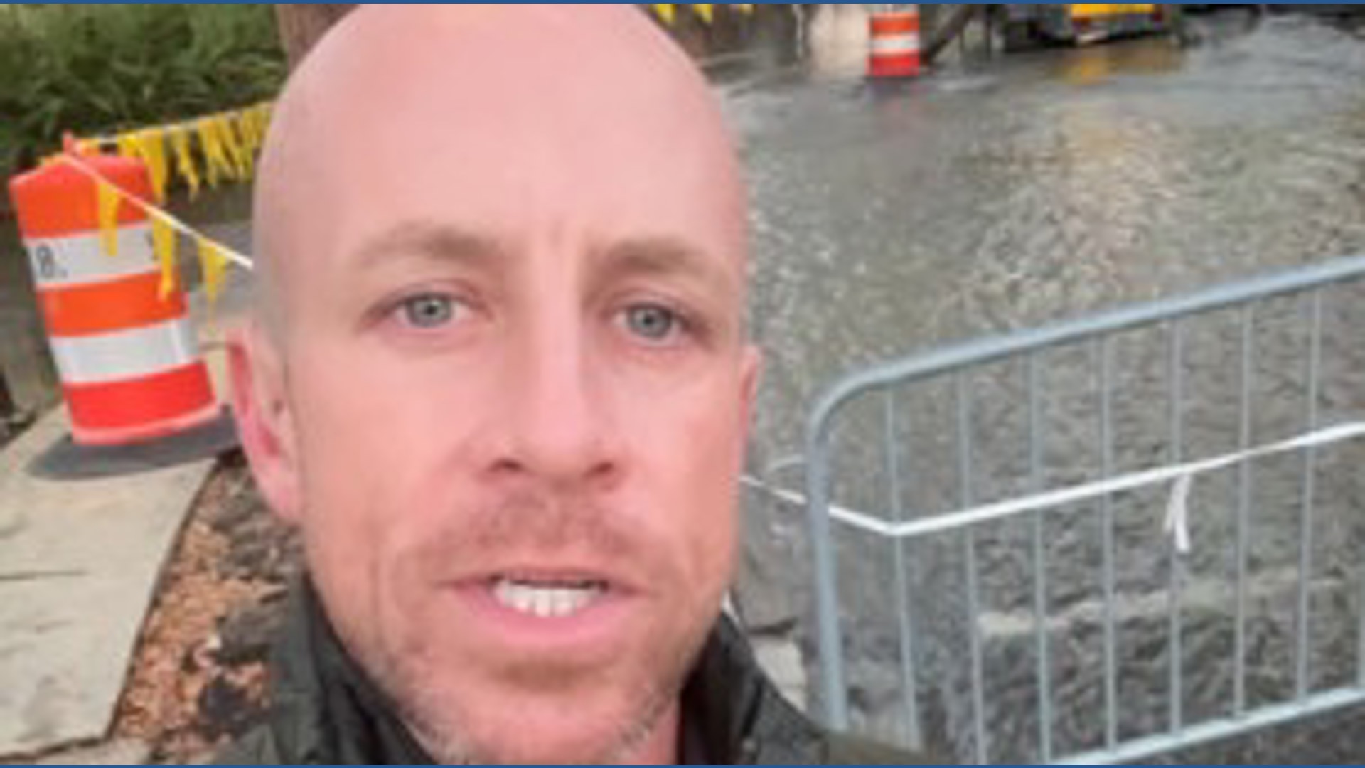 Another water main break floods Uptown streets