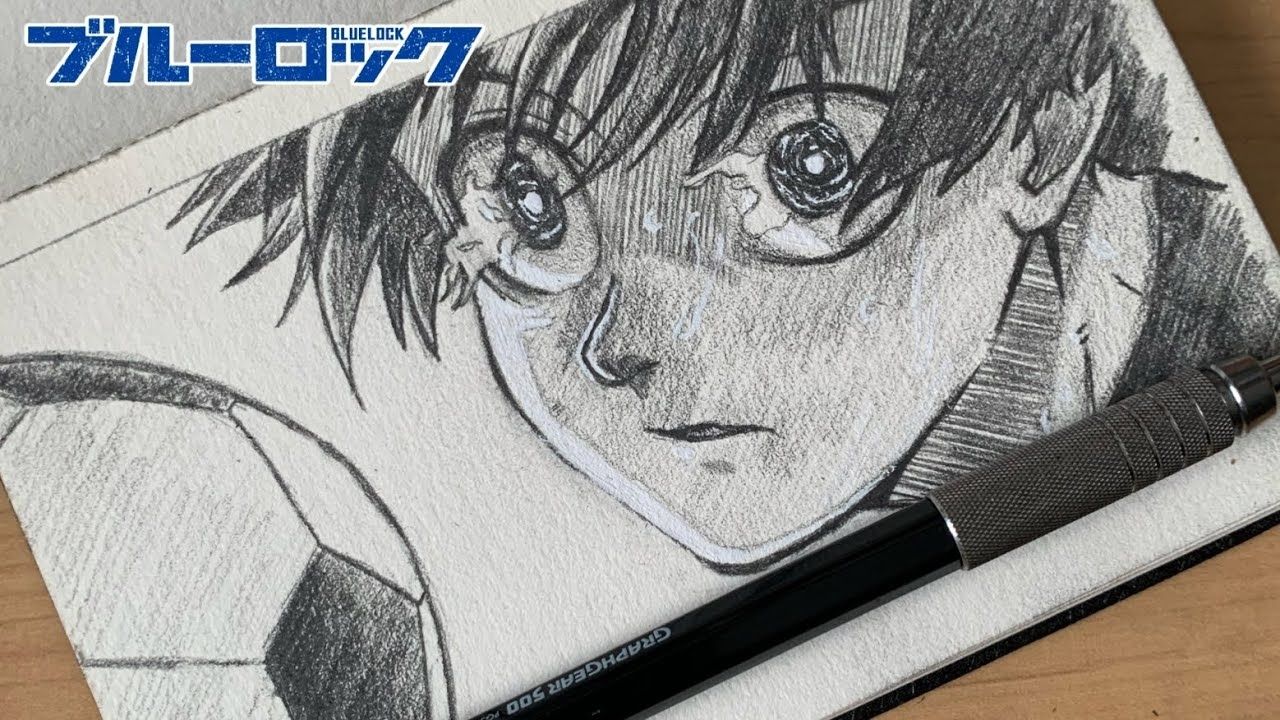 Drawing Isagi Yoichi from Blue Lock