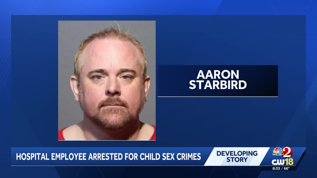 Former Orlando Health employee arrested, accused of child sex crimes