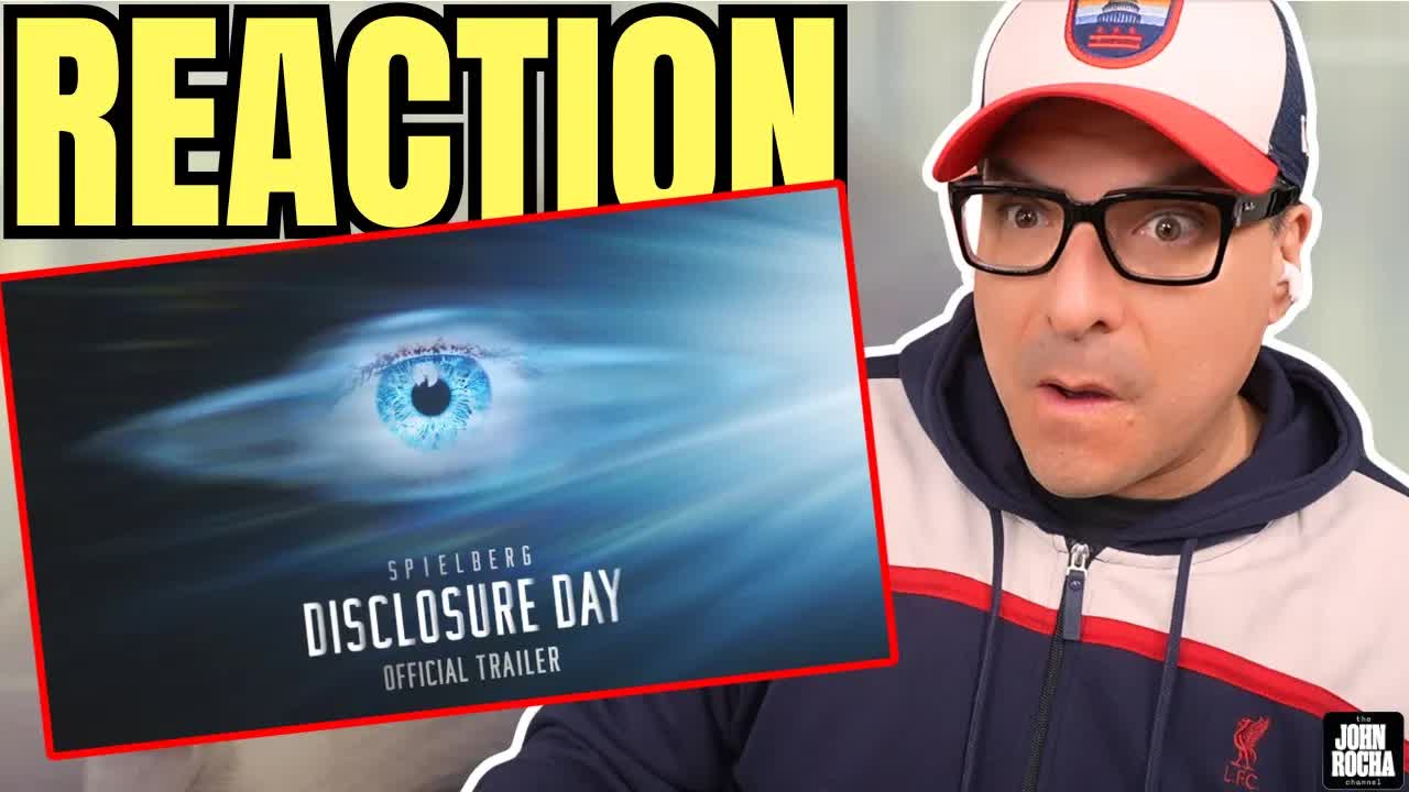 Disclosure day Official trailer reaction! Steven Spielberg UFO UAP