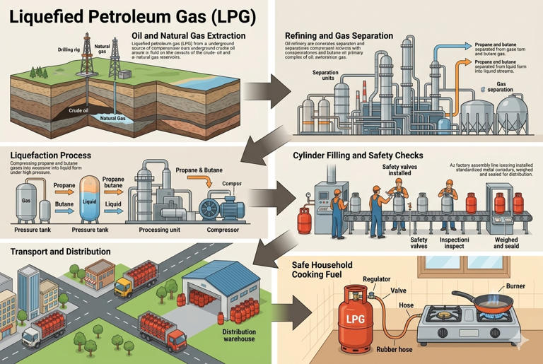 How a leaking petrol tank led to LPG: The accident that changed kitchen ...