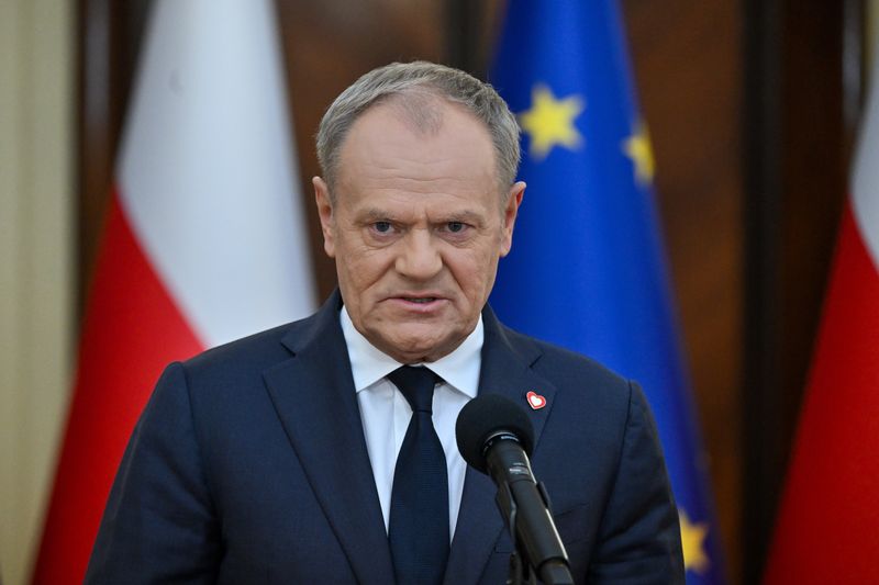 Poland's Tusk vows to use EU defence loans despite president's veto