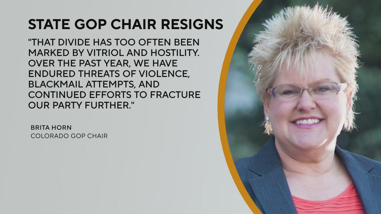 Colorado Republican Party chair resigns