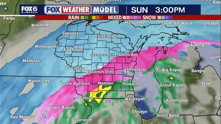 Southeast Wisconsin winter storm watch; snow, ice, dangerous wind gusts